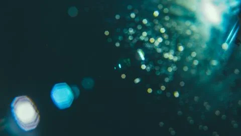 Night Blurred Lights Stock Photos