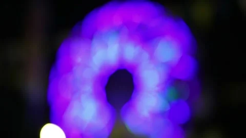 Night bokeh background Stock Footage 220738685