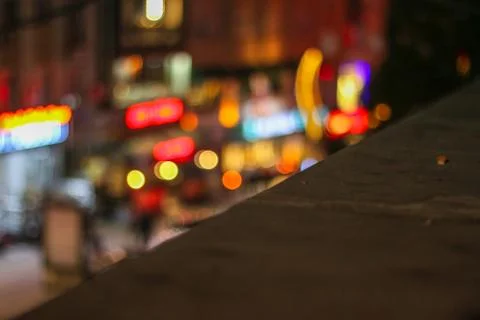 Night bokeh Stock Photos