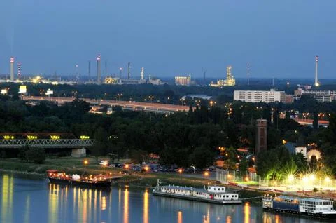 Night Bratislava Stock Photos