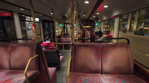 Night bus. Stock Footage 278993994