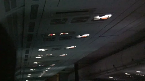 Night cabin Stock Footage 8558032