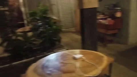 Night cafe atmosphere 库存影片 213550133