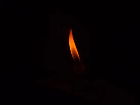 Night candle Stock Photos
