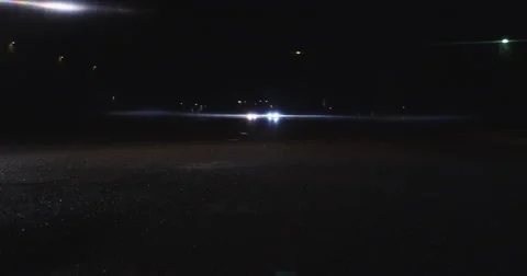 Night Car Racing Stock Footage 48332119