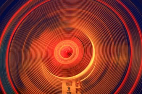 Night carousel Stock Photos