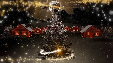 Night Christmas 2019 Stock After Effects