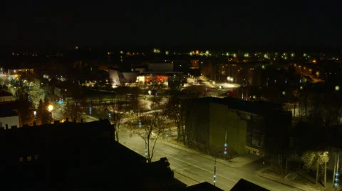 Night In City 2 Stock Footage 49643243