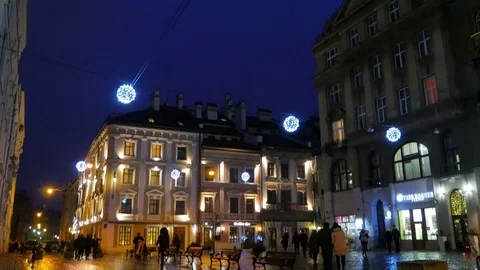 Night city Background Stock Footage 72657800