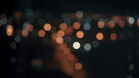 Night city in Boke Stock Footage 100558565