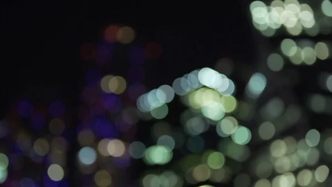 Night city bokeh 動画素材 85482897