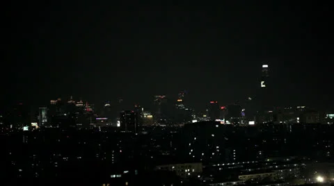 Night city 스톡 동영상 24455779