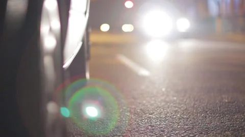 Night city Stock-Footage 30452880