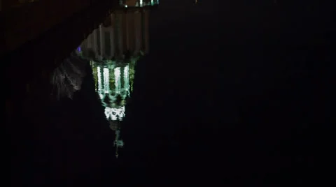 Night city Stock Footage 34218630