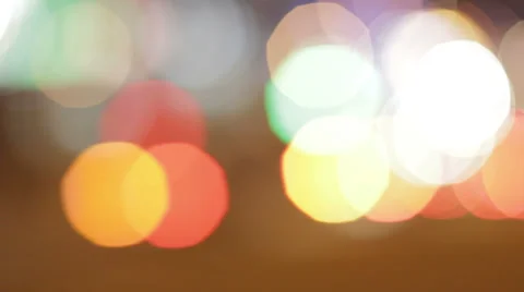 Night city Stock Footage 34219065