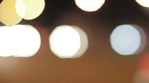 Night city Stock Footage 34219289