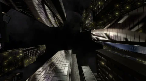 Night city Video stock 38124768