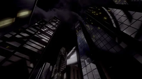 Night city Video stock 38124777