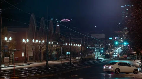 Night city Video stock 43162026
