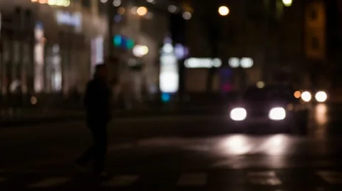 Night City Stock Footage 49514231