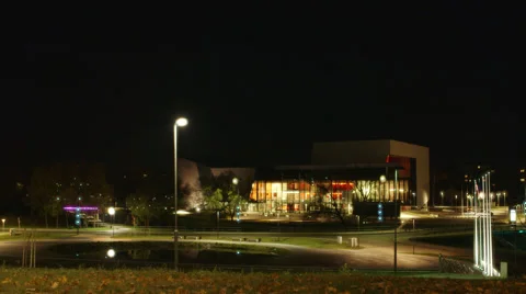 Night In City Stock Footage 49643170