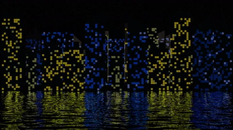 Night City Stock Footage 59708253