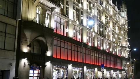 Night city Video stock 76194608