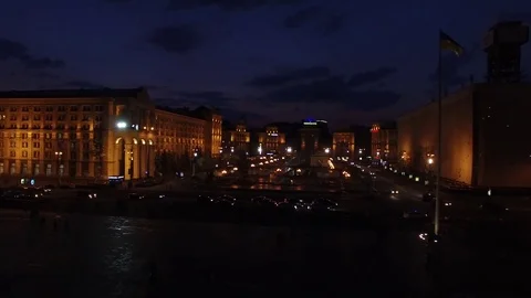 Night city Video stock 77534015