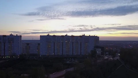 Night city Stock Footage 81526699