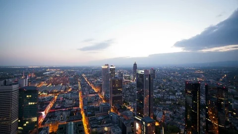 Night City Stock Footage 98498081
