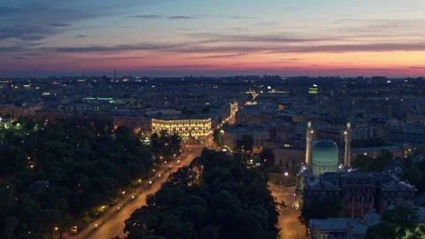 Night City Stock Footage 99243102