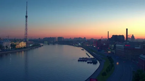 Night City Stock Footage 99243507