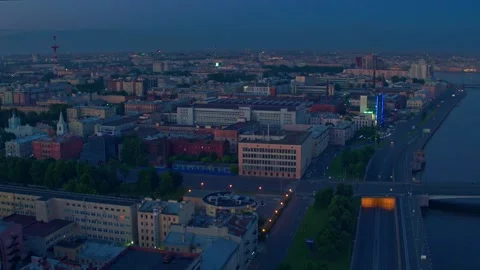 Night City Stock Footage 99243755