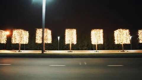Night city Stock Footage 102266863