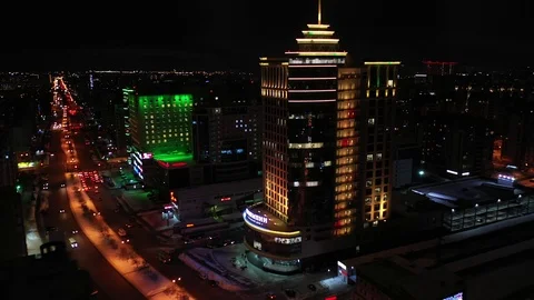 Night City Stock Footage 103364526