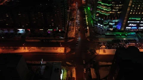 Night City Video stock 103365598