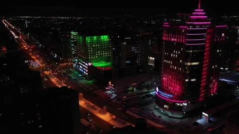 Night City Stock Footage 103369449