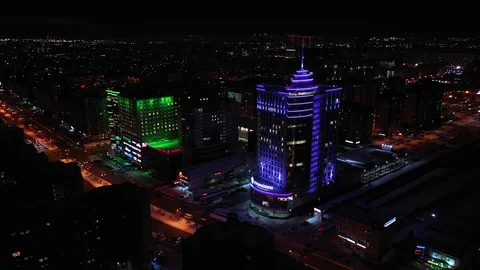 Night City Stock Footage 103369632