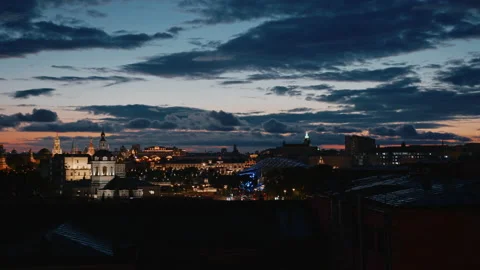 Night City Vídeos de archivo 172336182