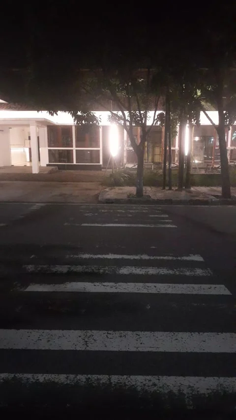 Night city Stock Footage 243333156