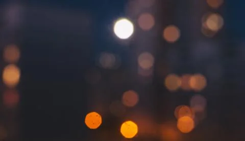 Night CIty light Stock Photos