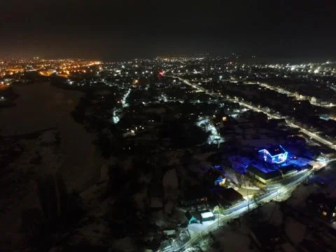 Night city Stock Photos