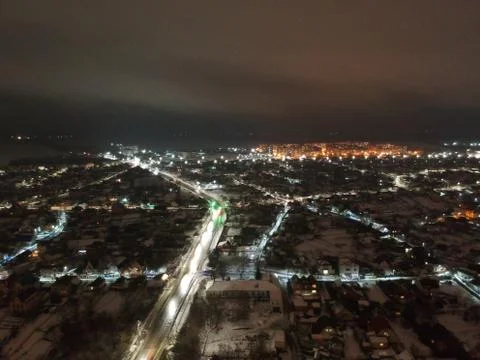 Night city Stock Photos