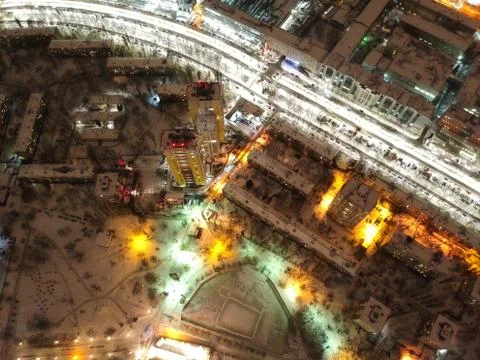 Night city Stock Photos