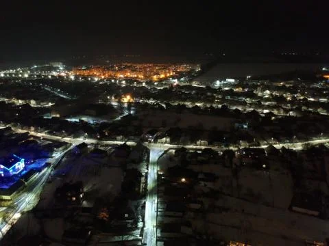 Night city Stock Photos