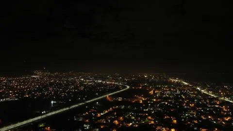 Night city Stock Photos