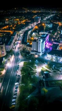 Night city Stock Photos
