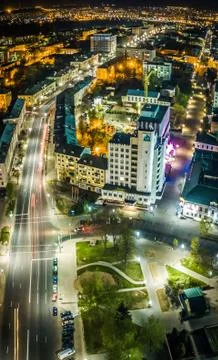 Night city Stock Photos