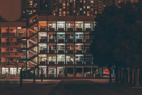 Night city Stock Photos