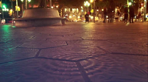 Night city Timelapse Stock Footage 60945962